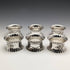 Set of 6 British Vintage Silver Plated Napkin Rings